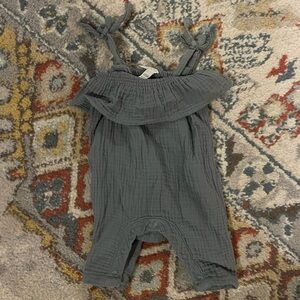 Baby Girl NB Blue Jumpsuit